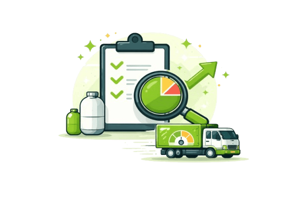 Streamlined gas distribution