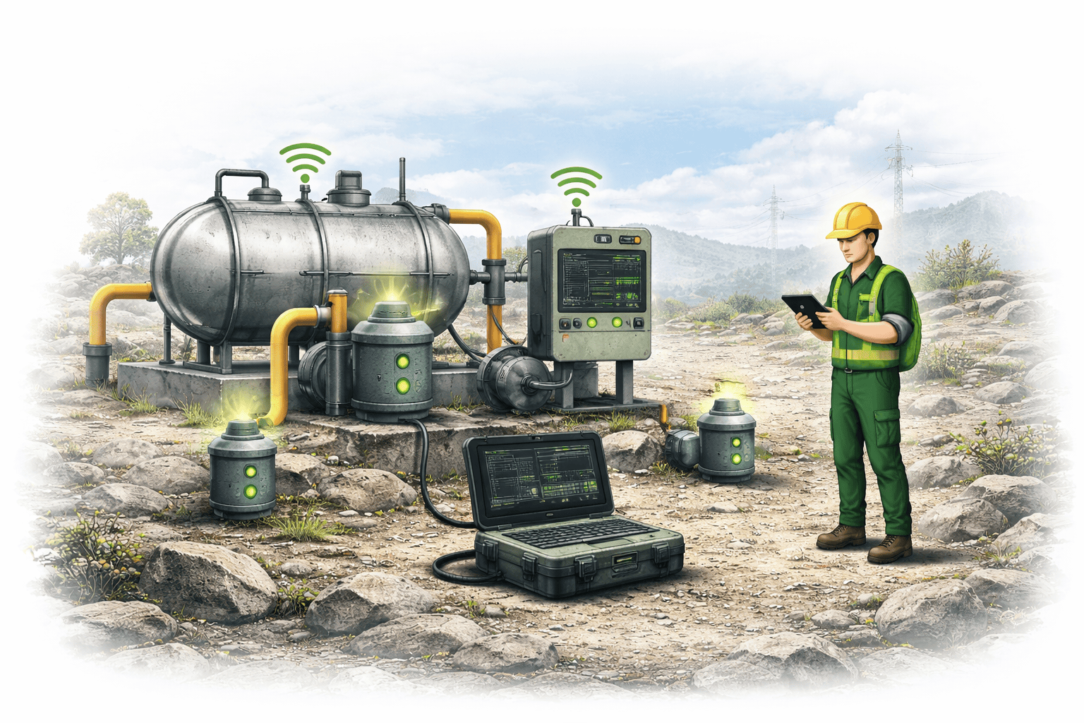 Advanced gas tracking hardware