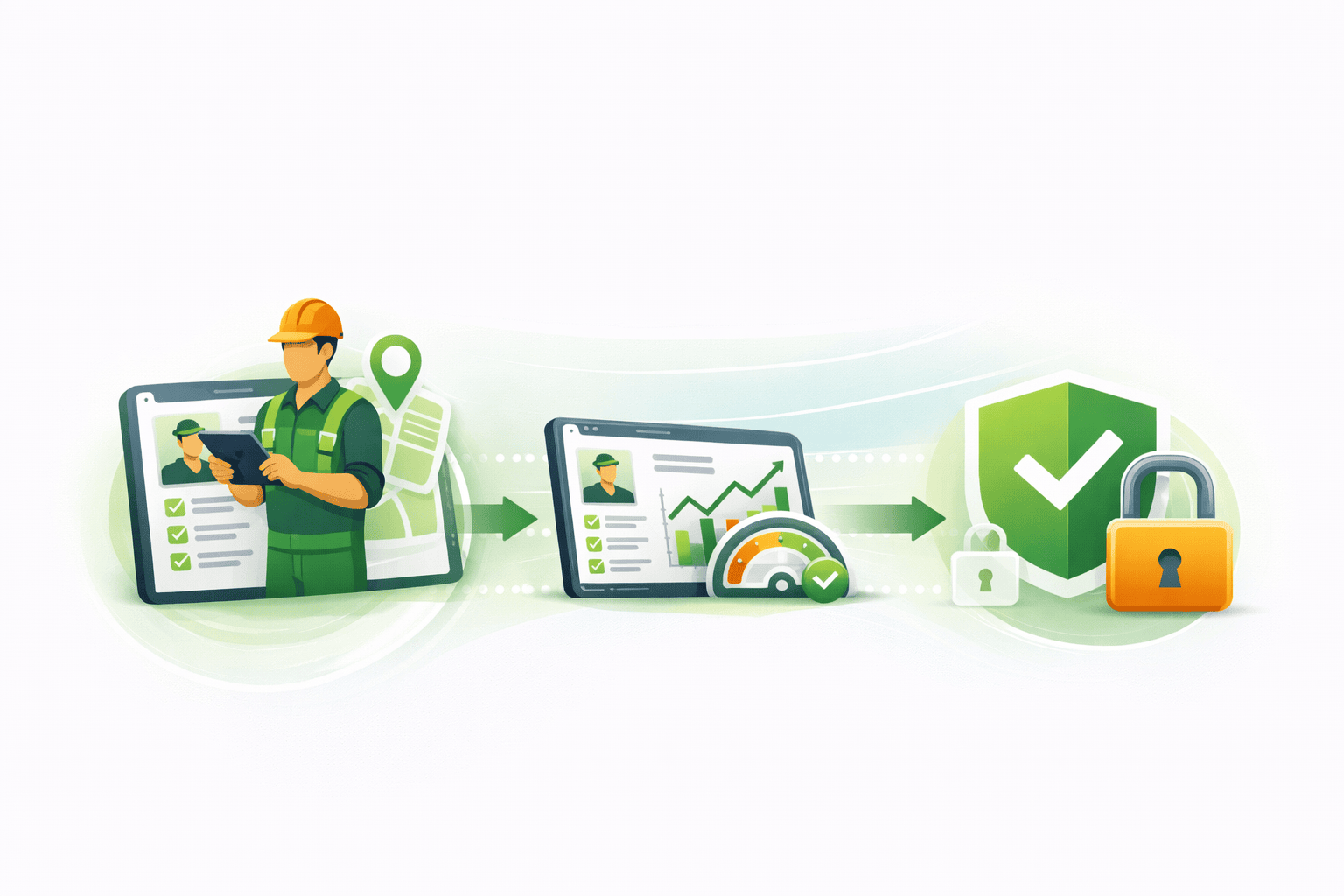 Workforce management for gas distribution teams